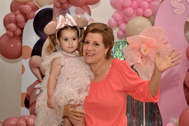 Sofía del Barrio González fue festejada por cumplir 3 años de vida