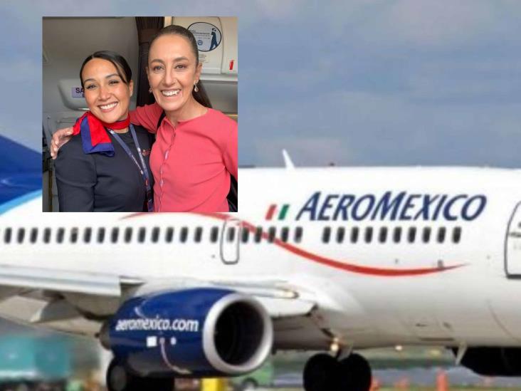 Vuelo de Claudia Sheinbaum a Veracruz se retrasa