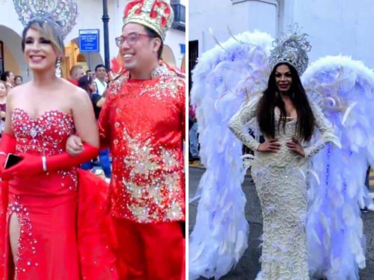 Carnaval de Veracruz: Realizan papaqui y coronación de la Corte Real LGBT