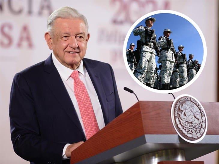 AMLO: “Que Guardia Nacional sea una rama de Fuerzas Armadas