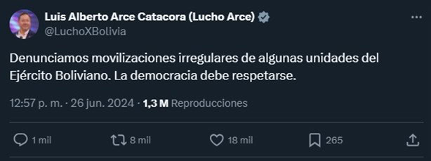 Intento de golpe de Estado en Bolivia; ¿cuántos mexicanos hay en aquel país?