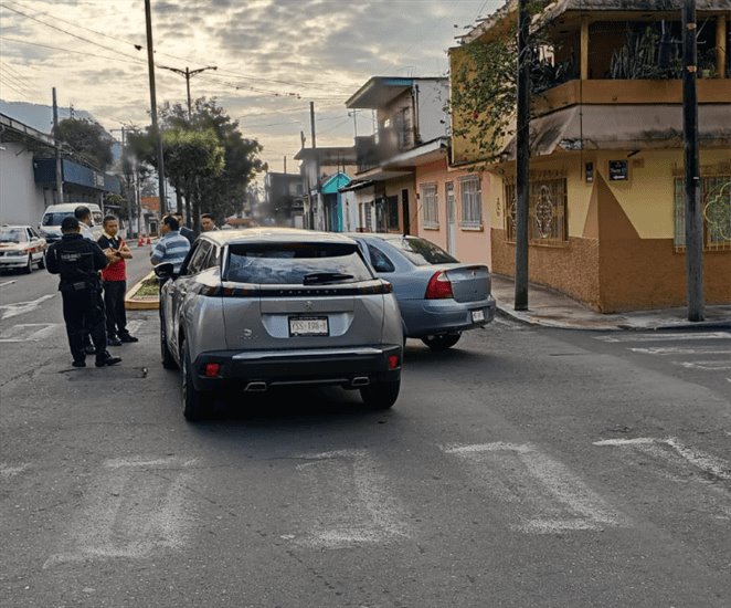 ¡Tensa mañana! se registran tres accidentes automovilísticos en Orizaba