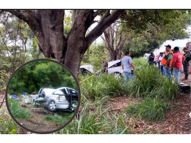 Trágico accidente en carretera 180 en Úrsulo Galván, hay un fallecido