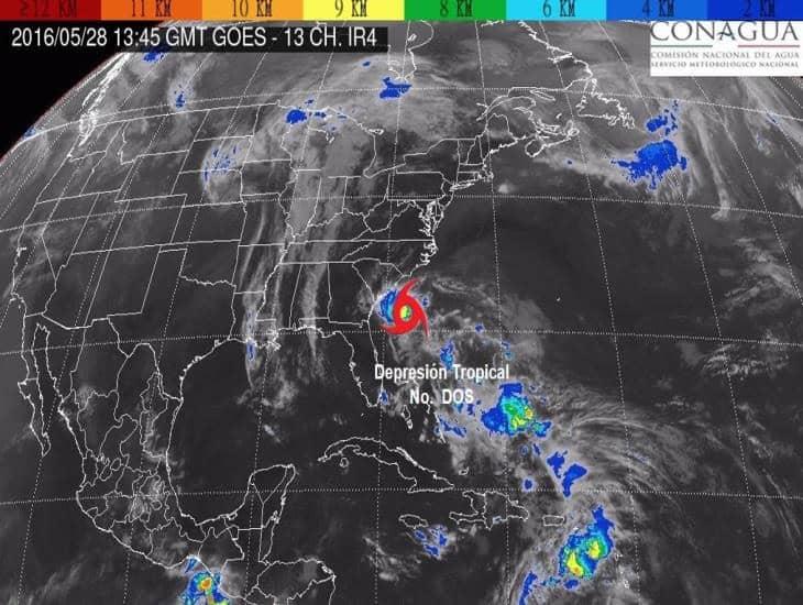 Se forma depresión tropical 2, alertan que podría convertirse en huracán