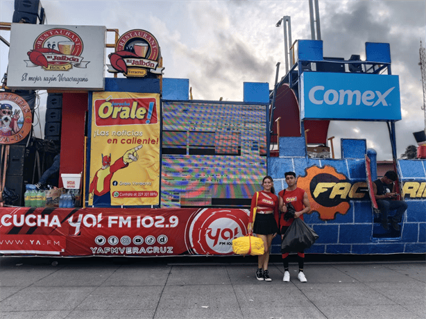 Órale Jarocho debuta en el Carnaval de Veracruz 2024 con carro alegórico | VIDEO