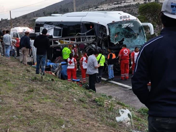 Actualizan datos de trágico accidente en la carretera Tehuacán-Orizaba