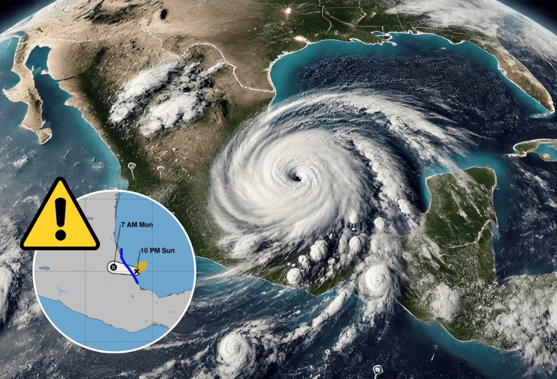 Tormenta Tropical Chris impactaría en zona norte de Veracruz dejando muchas lluvias