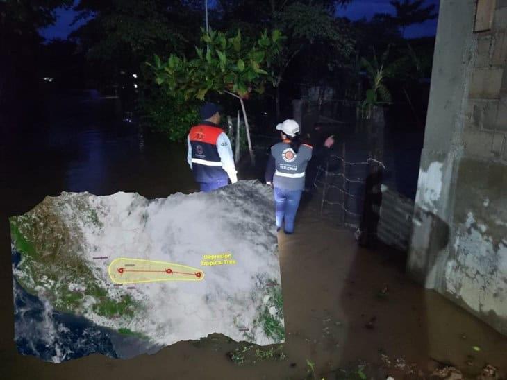 Sube a 35 el número de municipios afectados por lluvias de tormenta tropical Chris