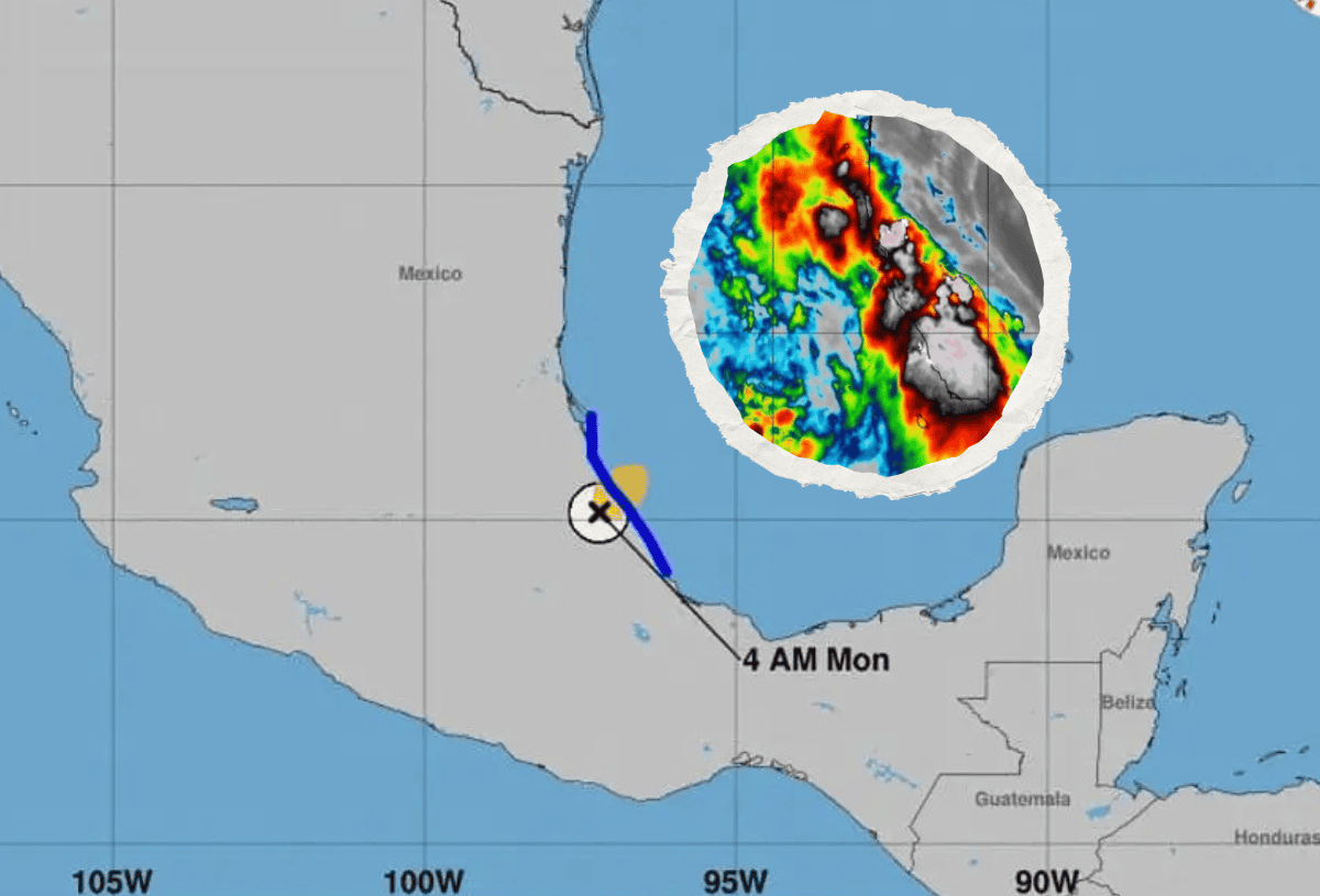 Chris se convierte en depresión tropical tras impactar las costas de Veracruz