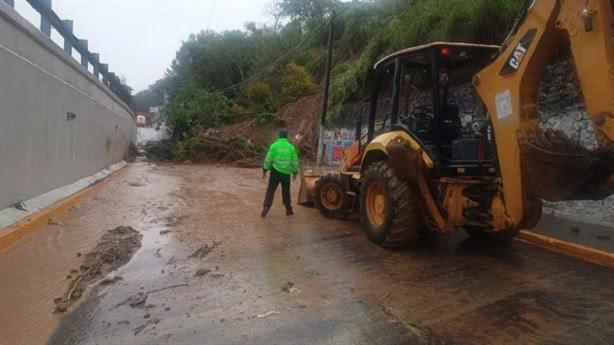 Estas son las calles cerradas en Xalapa por la depresión tropical