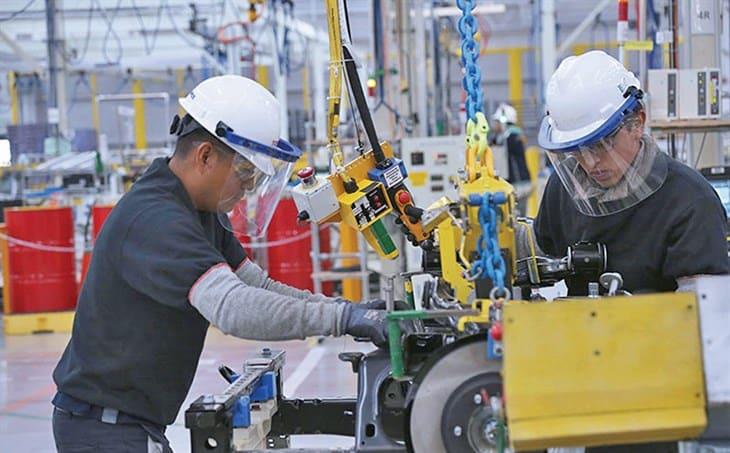 Sector manufacturero en México repunta en mes de mayo