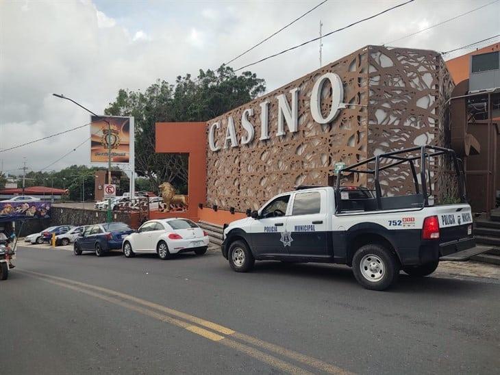 Echó balazos en calle de Xalapa y se refugió en el casino Golden Lion