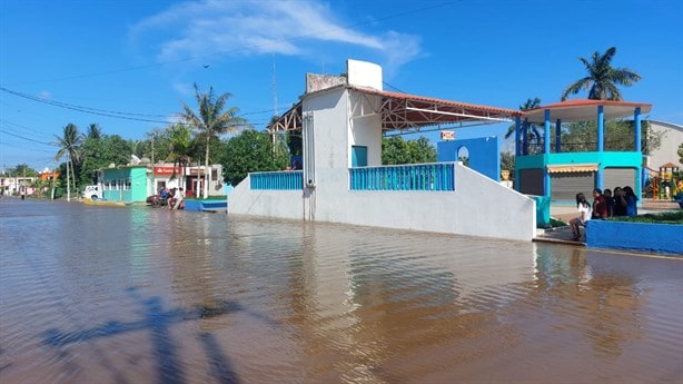 Se desborda el río Jamapa, agua inunda la ciudad | VIDEO