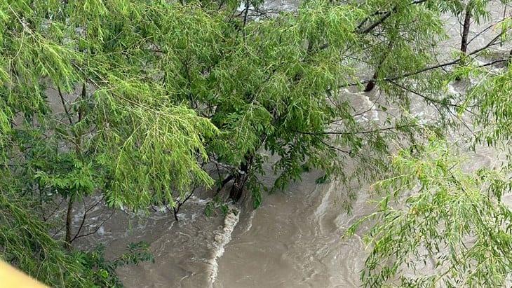 Nivel del río Cazones sigue en aumento; en alerta por desbordamiento