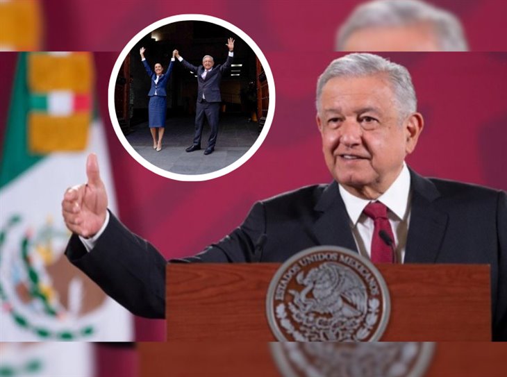 AMLO defiende a Claudia Sheinbaum: tiene mucha capacidad para enfrentar cualquier adversidad