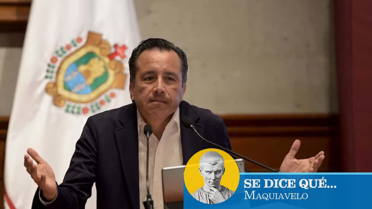 La corrupción del gobierno representada en la imagen de Veracruz.