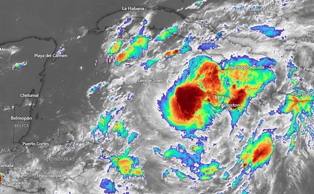 Alertan por ingreso de huracán Beryl al Golfo de México este viernes 05 de julio