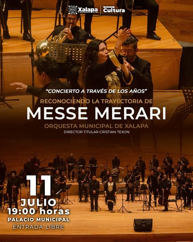 Reconocerán a Messe Merari con concierto especial en Xalapa