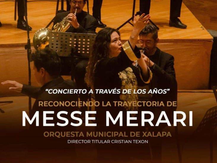 Reconocerán a Messe Merari con concierto especial en Xalapa