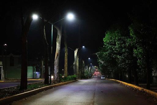 Ausencia de iluminación en las calles y avenidas