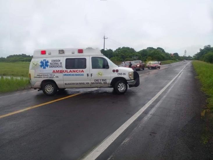 Atropellan a conocido indigente en carretera de San Rafael