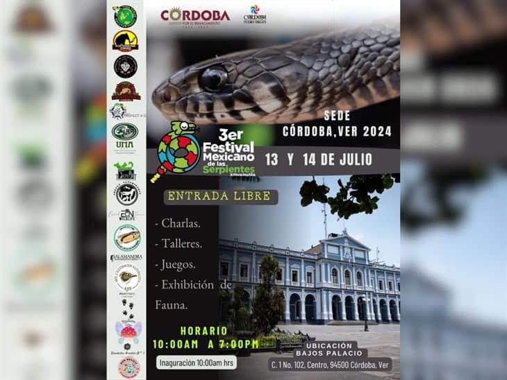 Festival Mexicano de las Serpientes cambia de sede a Córdoba, esto se sabe