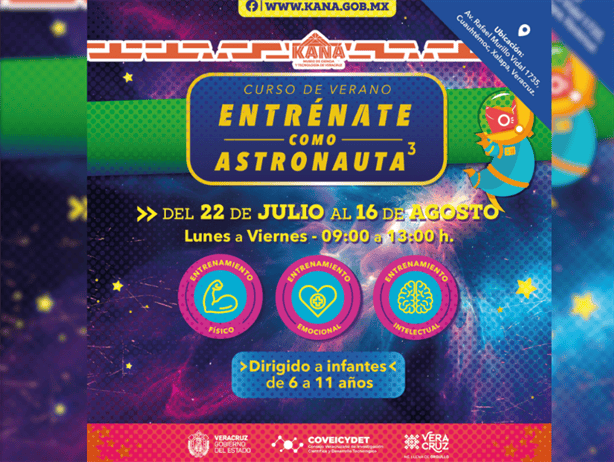 Realizarán curso de verano entrénate como astronauta en Xalapa: ¿Cuándo y dónde? 