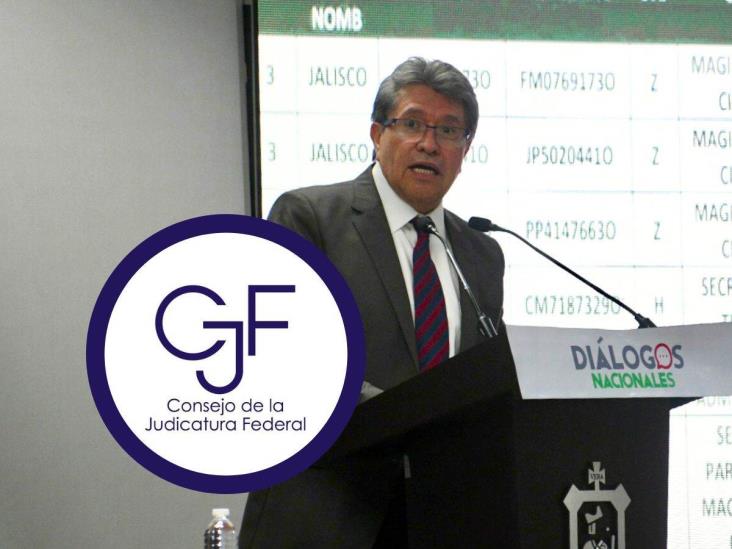 Exhibe Ricardo Monreal ‘corrupción e ineficiencia’ del Consejo de la Judicatura Federal