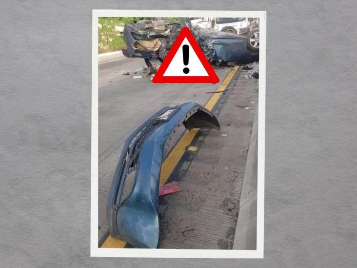 Fatal volcadura sobre la autopista Córdoba-Veracruz