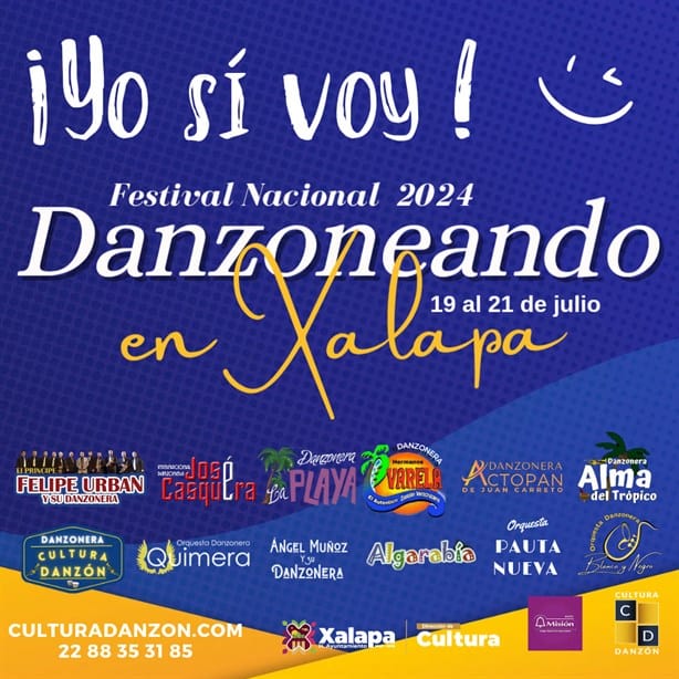 Fin de semana de danzón y folclore con el Festival Danzoneando en Xalapa