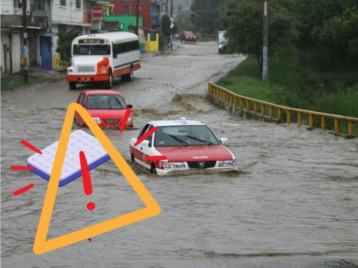 ¡Ya no avienten colchones al río!: CMAS lanza alerta por lluvias en Xalapa