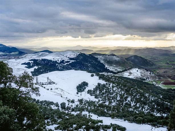 Así se vio la increíble caída de nieve en África (+VIDEO)