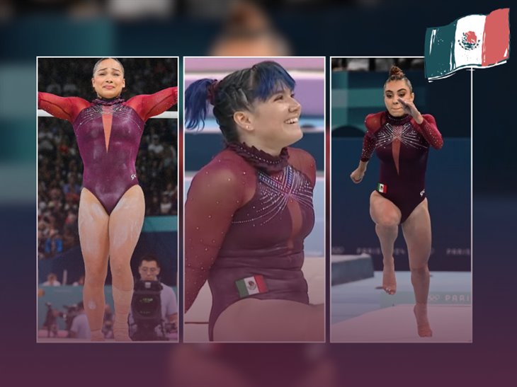 México fuera de gimnasia artística en Juegos Olímpicos tras caída y lesión de gimnastas mexicanas