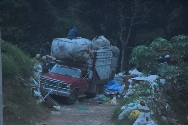 Entre pestilencia y moscas, crece basurero clandestino en Xalapa