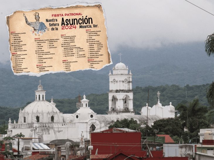 Parroquia de la Asunción se prepara para la fiesta patronal en Misantla