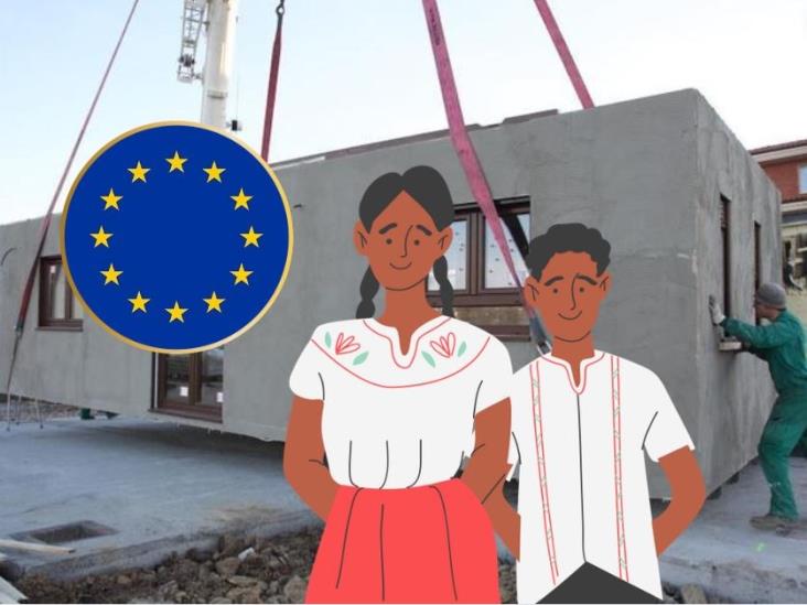 Unión Europea donará 7 mil 200 casas prefabricadas a indígenas de Veracruz