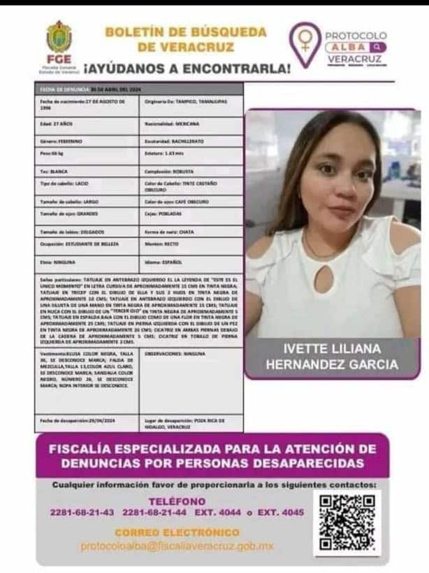 Desde hace 3 meses nada se sabe de Ivette en Poza Rica; autoridades la revictimizan