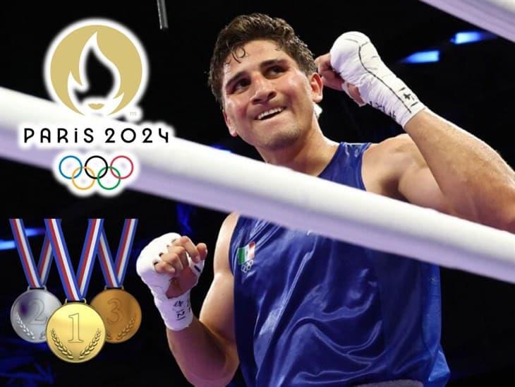 Boxeador mexicano Marco Verde cerca de asegurar una medalla en París 2024