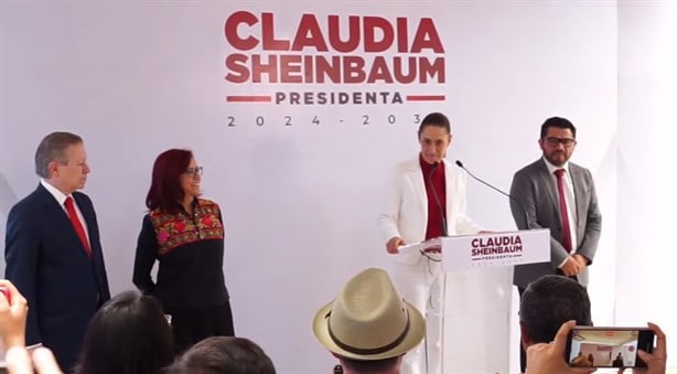 Claudia Sheinbaum presenta a 3 integrantes de su gabinete