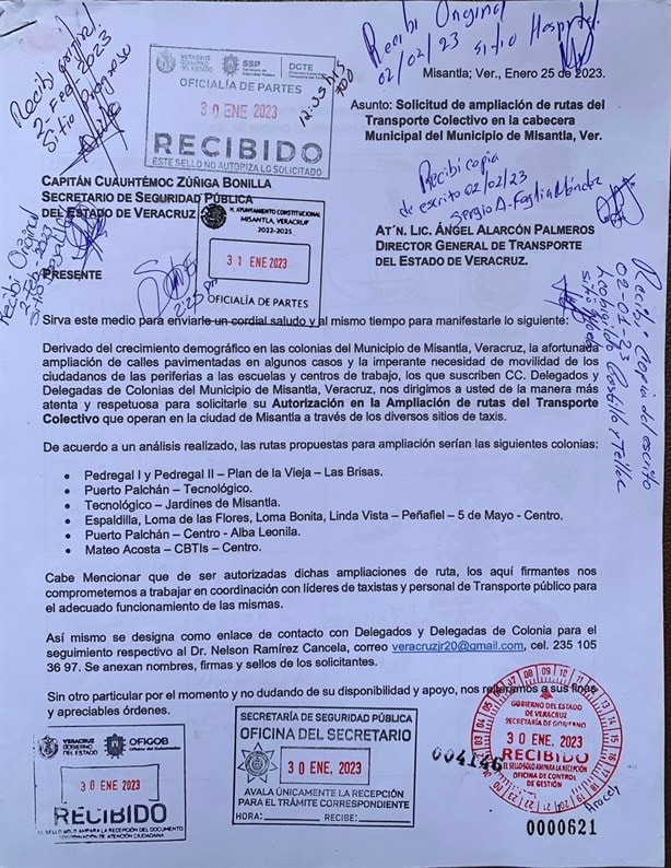 Hay nuevas rutas de colectivos en Misantla; lo que debes saber