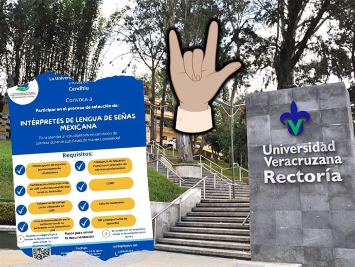 UV lanza convocatoria para intérpretes de Lengua de Señas Mexicana; ¡conoce los detalles!