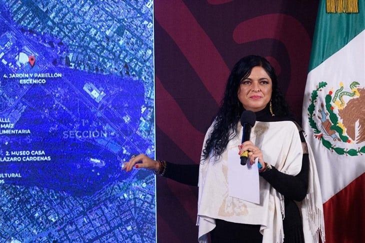 Parque de Cultura Urbana se encuentra al 92% de avance: Alejandra Frausto 