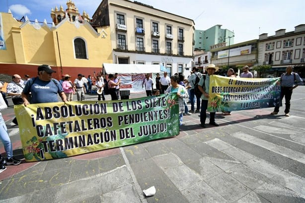 Que haya reparación del daño, exigen cafetaleros veracruzanos encarcelados (+Video)