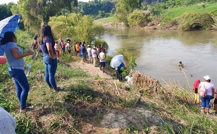 Encuentran el cuerpo del pequeño Ángel en el Río Jamapa de Cotaxtla, tras 8 días de búsqueda