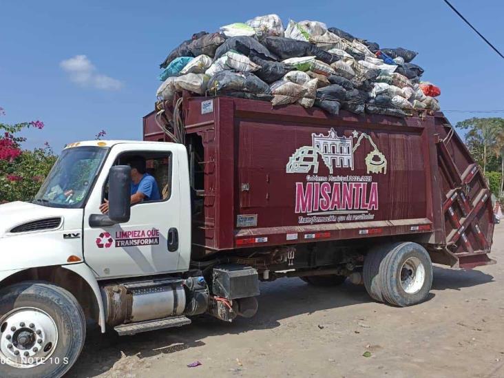 Aumenta la generación de basura en Misantla