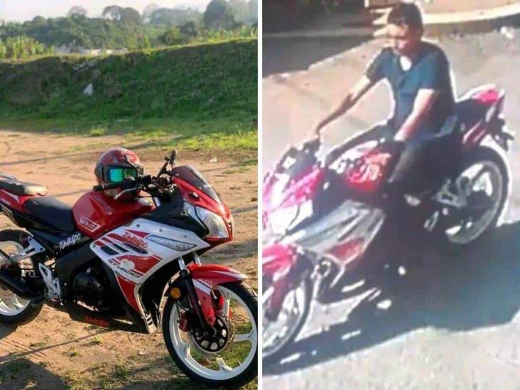 ¡Justo frente a la iglesia! Se robaron una motocicleta en Tlapacoyan