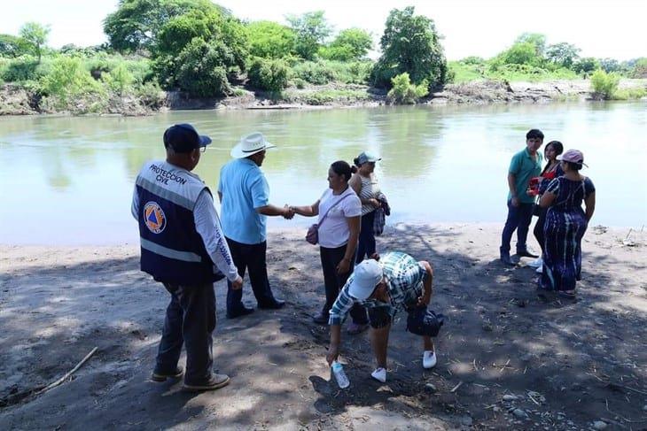 Encuentran el cuerpo del pequeño Ángel en el Río Jamapa de Cotaxtla, tras 8 días de búsqueda