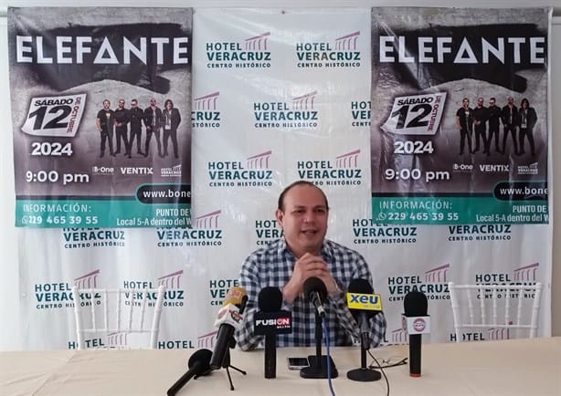 De viva voz, Elefante confirma show en Veracruz