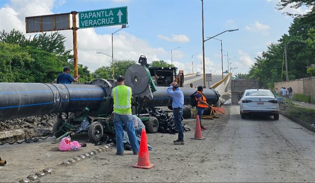 Exigen que CAEV repare daños en Poza Rica