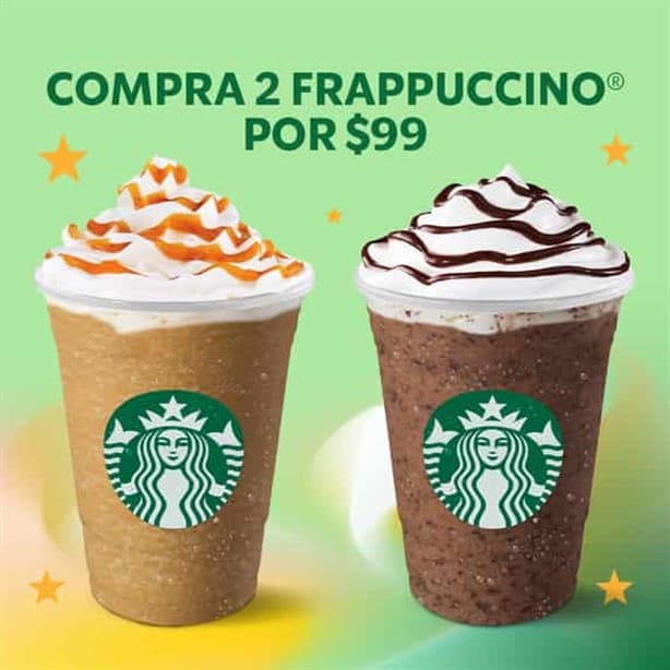 Increíble promoción de Starbucks: dos Frappuccinos a 99 pesos; ¿a qué hora inicia?